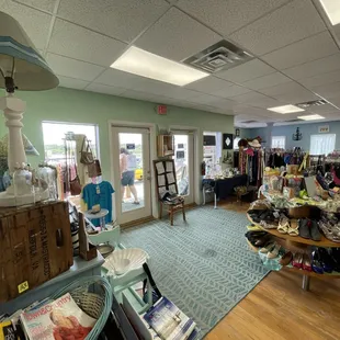 Well-organized store for easy shopping.