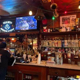 Bar area