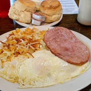 Hill country breakfast.
