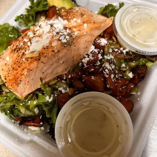 The Salmon Salad feature. I bet it&apos;s as good as it looks!