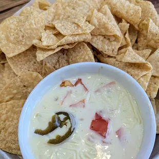 Chips and queso