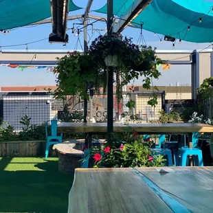 Enjoy our rooftop patio!