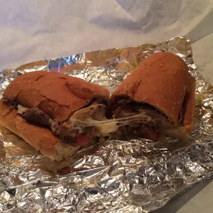 Cheesesteak sub. 8 in.