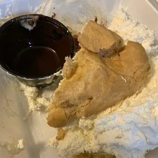 This is the cream puff before throwing away the whole thing