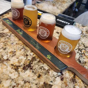 Beer flight