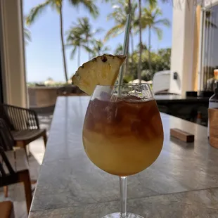 Mixed drink. $18