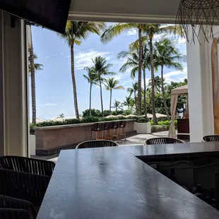 A bar with a view