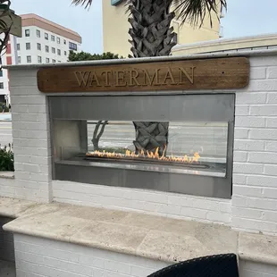 Out on their patio