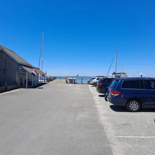 a row of parked cars