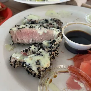 Seared ahi tuna