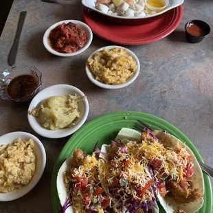 food, salads