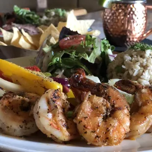 Blackened shrimp