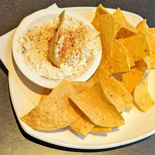 This is their Crab Dip appetizer on the 2023 Restaurant Week Dinner Menu.  Photo taken January 17, 2023.