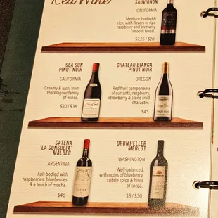 This is Page 14 of their Drink Menu.  Photo taken November 30, 2023.
