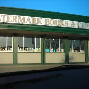 the front of the store