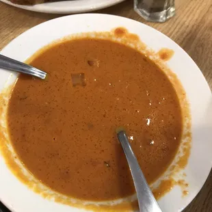 Tomato bisque soup