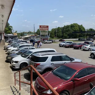 Don&apos;t worry, even if the parking lot is full, there&apos;s no wait to sit! Huge capacity inside!