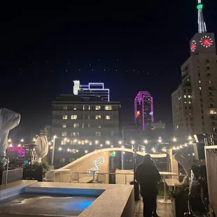 Downtown Dallas waterproof rooftop