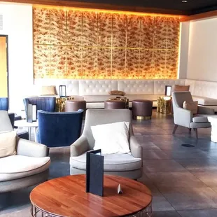 Formal interior can be reserved for private parties