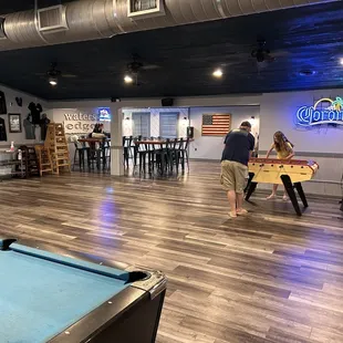 Inside of restaurant