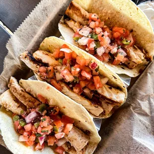 Mahi mahi tacos