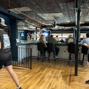 Inside bar area