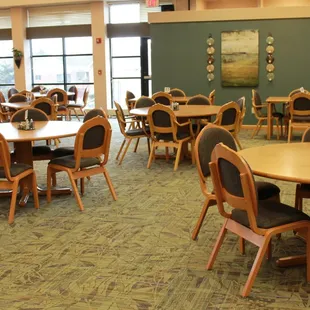 interior, bagels
