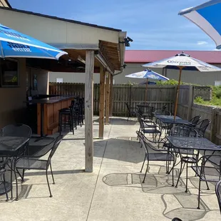 Outside patio