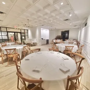 The private dining room available for events
