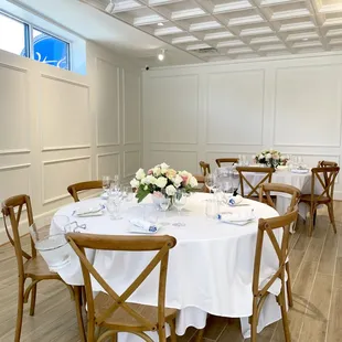 The private dining room available for events