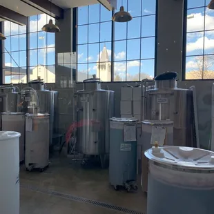 Wine production you can view inside.