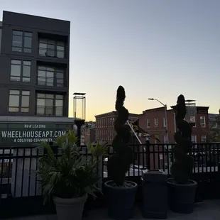 Fed hill view