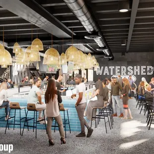 Watershed in Cross Street Market