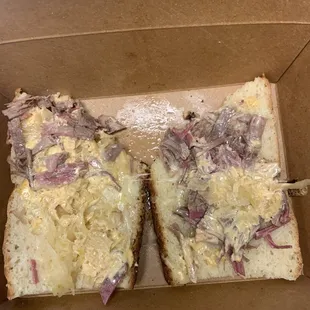 Rueben sandwich