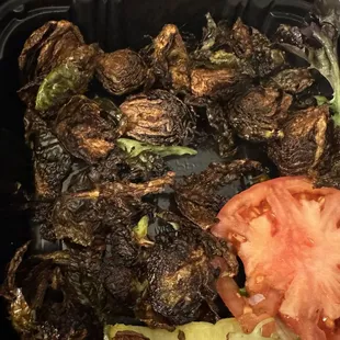 Burn ashy Brussels!! Gross and inedible! Do better !!!