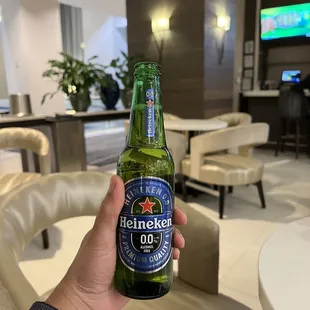 My first non-alcoholic Heineken