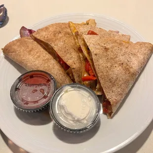 Grilled Chicken Quesadilla