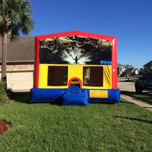Saints bounce house