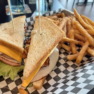 Most Generic Club sandwich I have ever had. I could have made it better at home. But fries were great