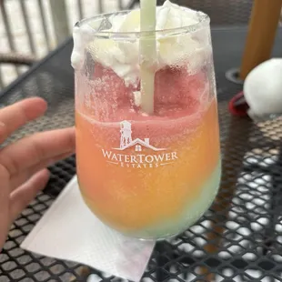 Wine slushy