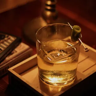 the Takeo Fields will make a negroni drinker out of the wariest of guests. this green negroni with Mizu shochu + Suze is light and inviting.