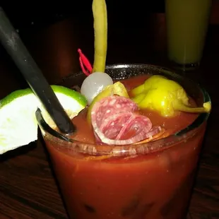 weekend brunch bloody mary