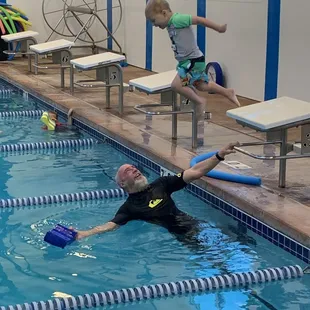 Big air 2 year old style