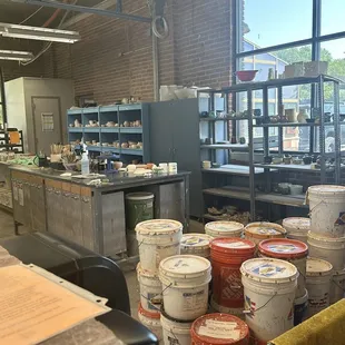 Clay making section