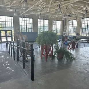 Spacious room for events and workshops