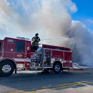 February 19 2021 The fire was on the second floor of the building and no one was injured during the incident.