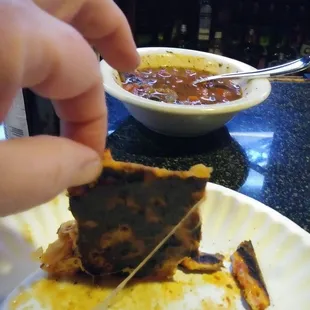 The 2nd pizza was just as burnt.