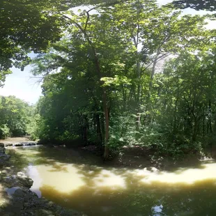 The little waterfall