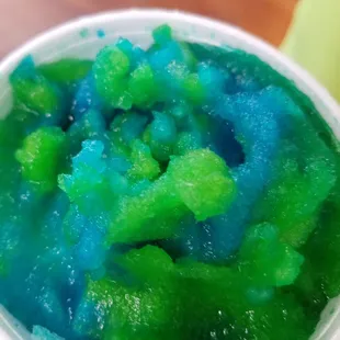Mermaid shaved ice
