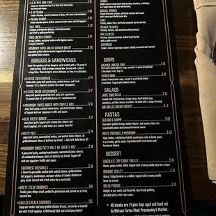 Lunch Menu
